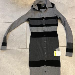 Taylor long knit dress
